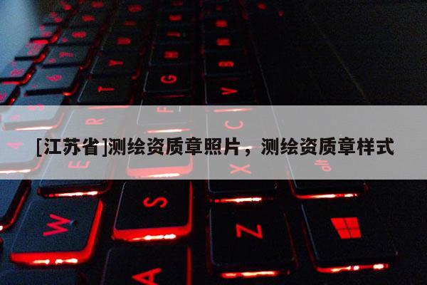 [江蘇省]測繪資質(zhì)章照片，測繪資質(zhì)章樣式